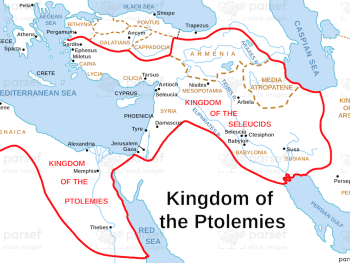 Kingdom of the Ptolemies Map image